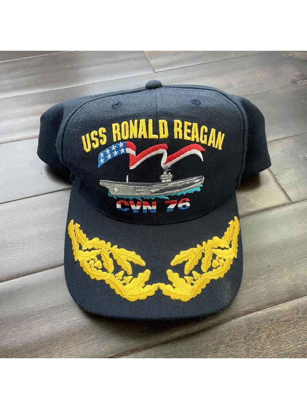 Vintage US military battleship hat